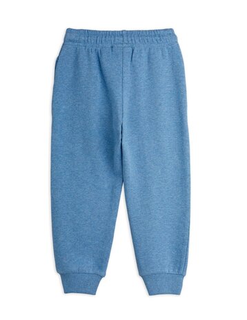 Mini Rodini Panther sp melange sweatpants blue Mini Rodini Panther sp melange sweatpants blue
