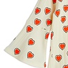 Mini Rodini Outlined hearts aop trumpet sleeve top Mini Rodini Outlined hearts aop trumpet sleeve top