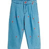 Mini Rodini Mini hearts aop woven trousers Mini Rodini Mini hearts aop woven trousers