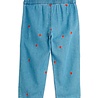 Mini Rodini Mini hearts aop woven trousers Mini Rodini Mini hearts aop woven trousers