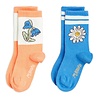 Mini Rodini Flower 2-pack socks Mini Rodini Flower 2-pack socks