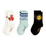 Mini Rodini Camp Rodini 3-pack socks