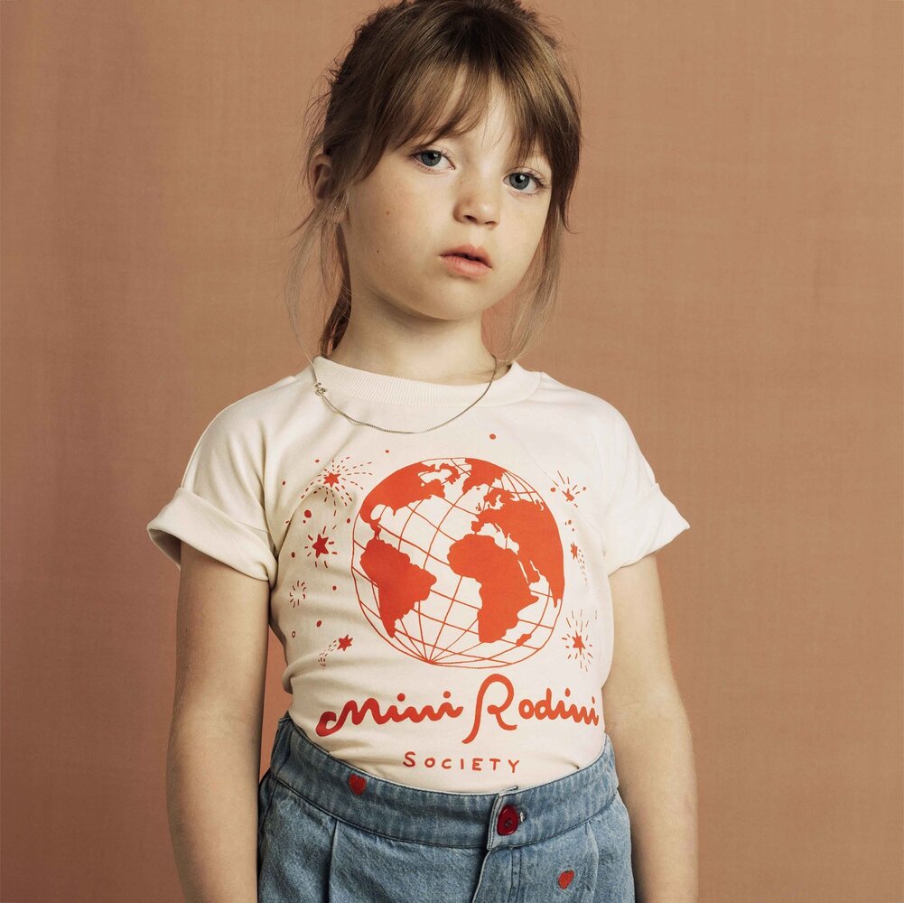 Mini Rodini Mini Rodini society sp ss tee Mini Rodini Mini Rodini society sp ss tee