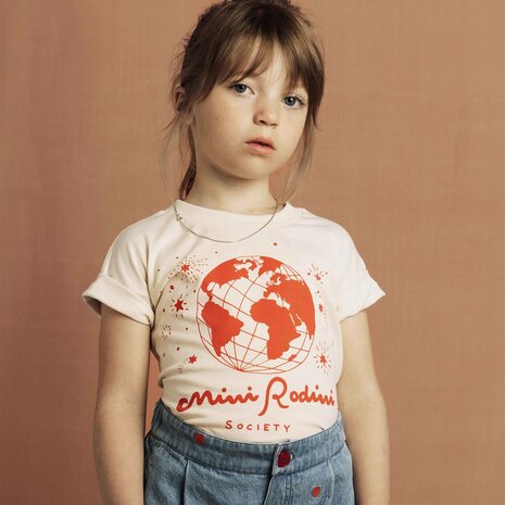 Mini Rodini Mini Rodini society sp ss tee Mini Rodini Mini Rodini society sp ss tee