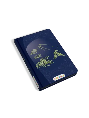 Kidywolf Kidydraw Mini tekenbord 30 Galaxy