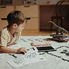 Kidywolf Kidydraw Mini tekenbord 30 Dinosaurussen Kidywolf Kidydraw Mini tekenbord 30 Dinosaurussen