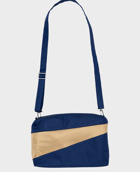 Susan Bijl The New Bum Bag Navy & Camel Medium Susan Bijl The New Bum Bag Navy & Camel Medium
