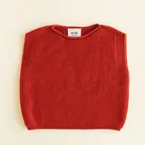 Hvid Harvey vest - red