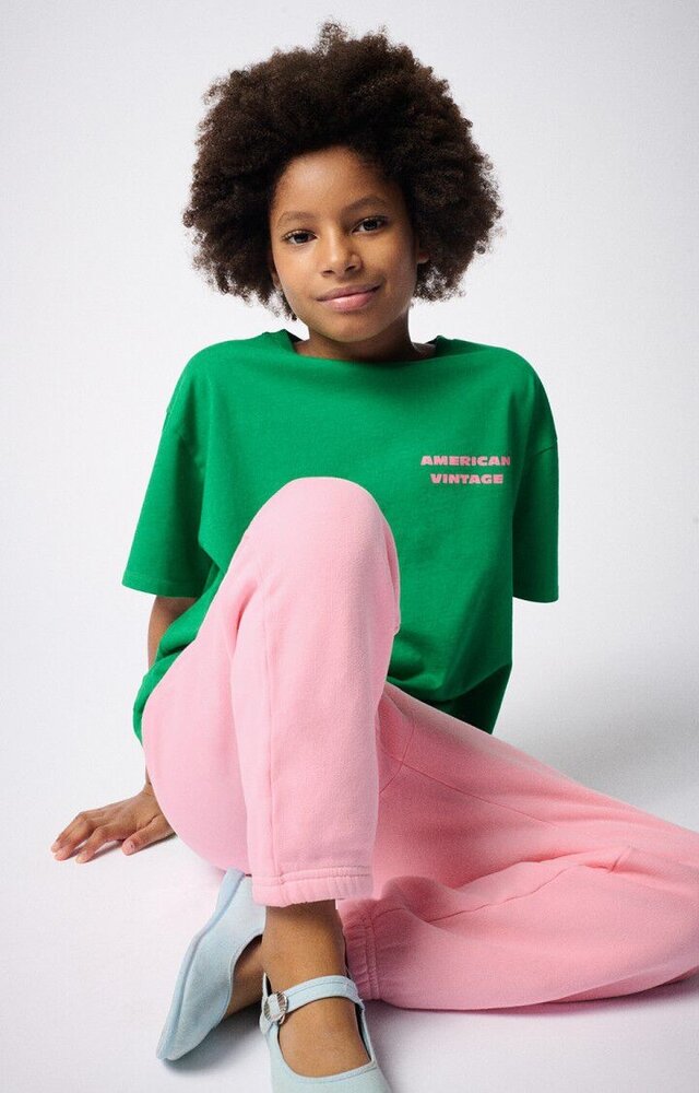 American Vintage joggingbroek roze American Vintage joggingbroek roze