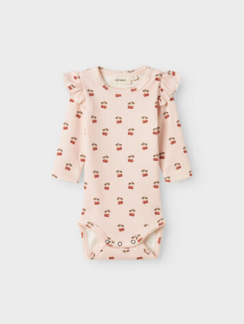 Lil Atelier 13245188 NBFLAVO EVE SLIM BODY Silver Peony