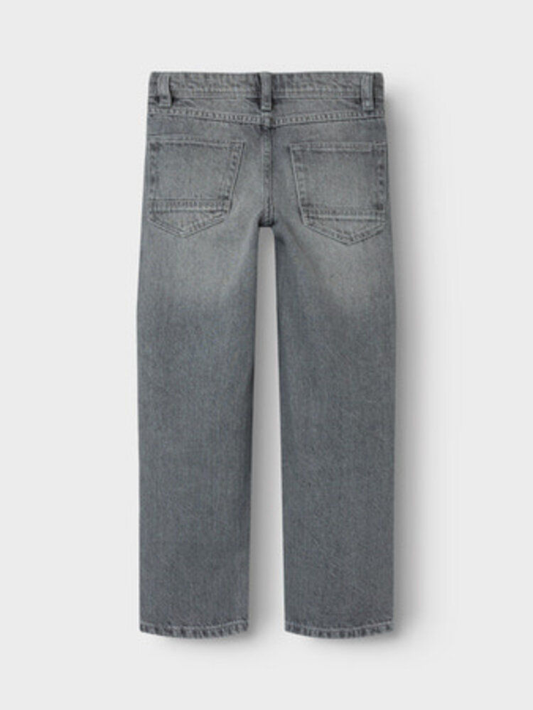 Name It 13240392 NKMRYAN STRAIGHT JEANS 5950-DM Light Grey