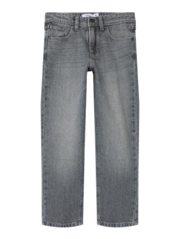 Name It 13240392 NKMRYAN STRAIGHT JEANS 5950-DM Light Grey