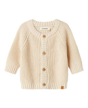 Lil Atelier 13231617 NBNEMLEN LS KNIT CARD LIL  Turtledove Lil Atelier 13231617 NBNEMLEN LS KNIT CARD LIL  Turtledove
