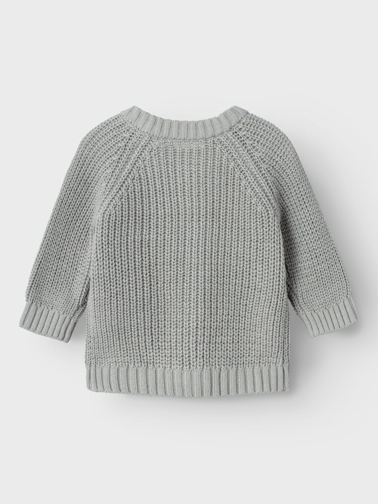 Lil Atelier 13231617 NBNEMLEN LS KNIT CARD LIL  Overland Trek