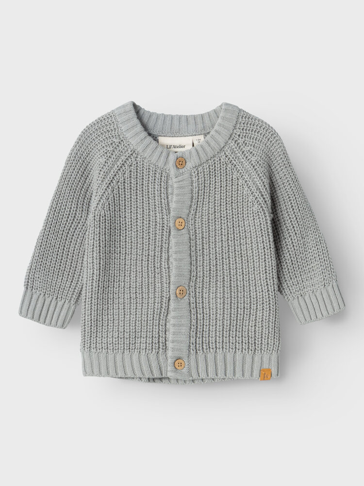 Lil Atelier 13231617 NBNEMLEN LS KNIT CARD LIL  Overland Trek