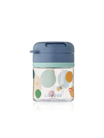 Liewood Pavia Tritan Straw Cup 280ml - 2510 Universe / Classic navy