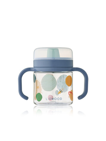Liewood Kylo Tritan Sippy Cup 280ml - 2510 Universe / Classic navy