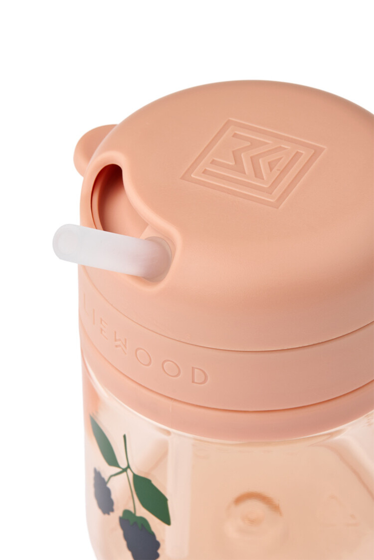 Liewood Pavia Tritan Straw Cup 280ml - 2502 Berry / Pale Tuscany