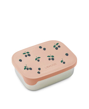 Liewood Arthur Printed Lunchbox - 2502 Berry / Pale Tuscany