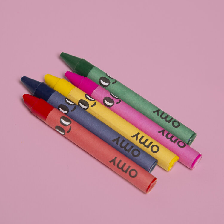 OMY Super coloring and stickers book - Lily