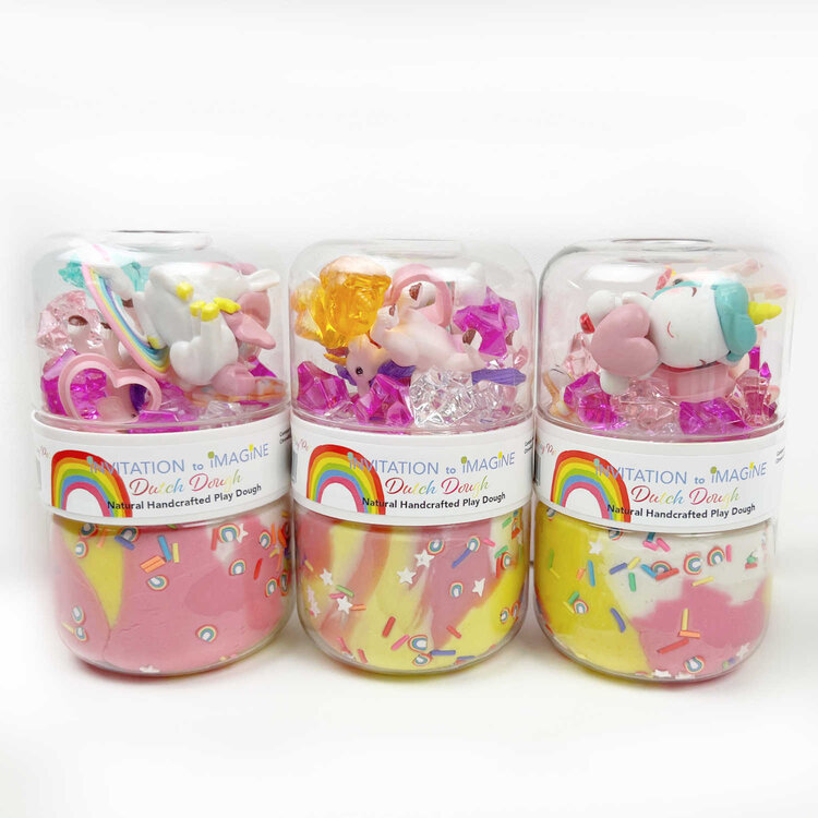 Invitation to imagine Rainbows Play Pot