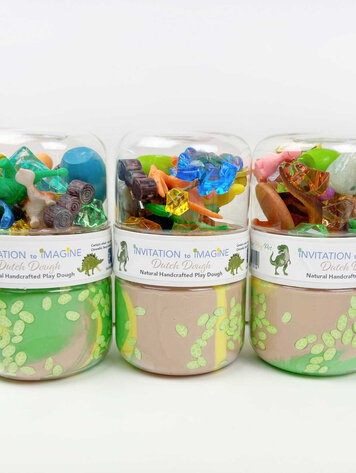 Invitation to imagine Dinosaur Play Pot