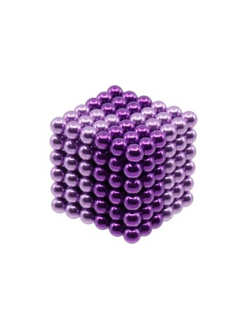 Neocube Magneetballetjes - lila / licht lila 216ST