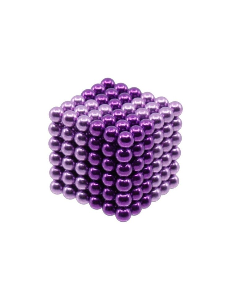 Neocube Magneetballetjes - lila / licht lila 216ST