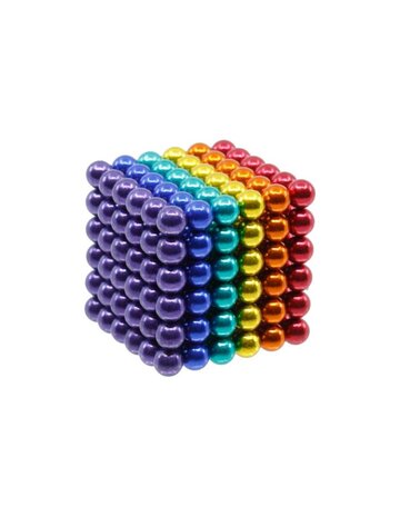 Neocube Magneetballetjes - regenboog 216ST Neocube Magneetballetjes - regenboog 216ST