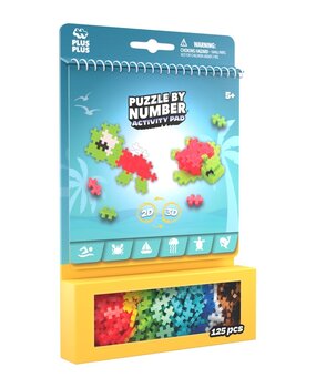 Plus Plus Activity Pad Oceaan 125ST Plus Plus Activity Pad Oceaan 125ST