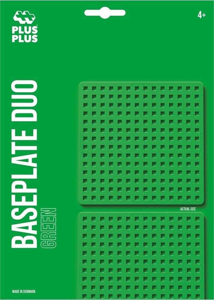 Plus Plus Bouwplaat groen 2ST