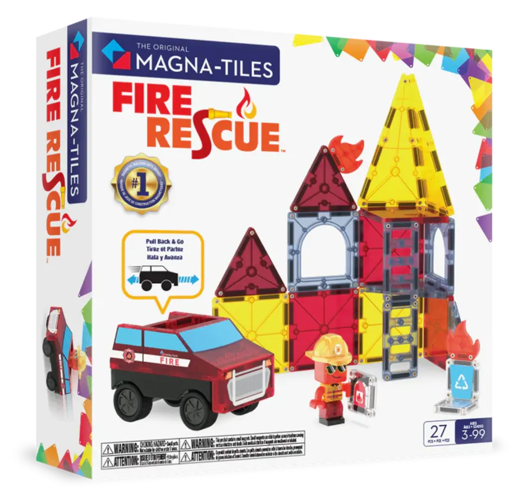 Magna Tiles Fire Station 27ST Magna Tiles Fire Station 27ST