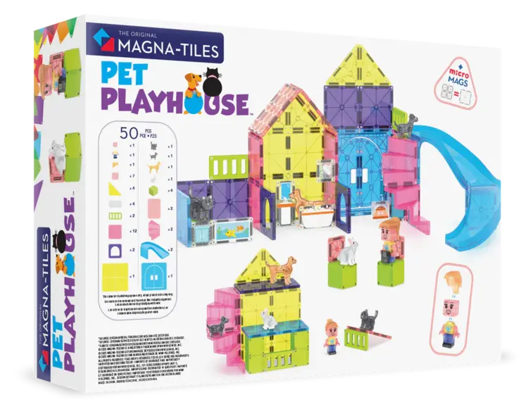 Magna Tiles Pet Playhouse 50ST