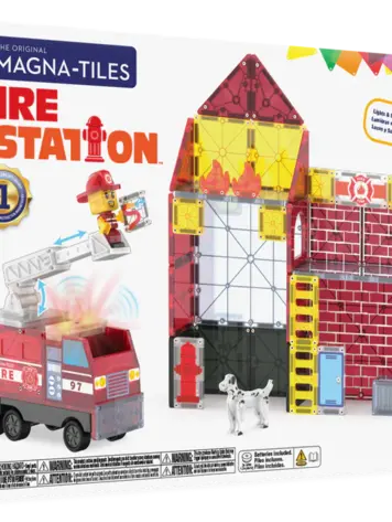 Magna Tiles Fire Station 50ST
