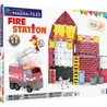 Magna Tiles magnetische tegels brandweerkazerne 50ST