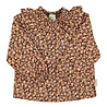 Piupiuchick Blouse | light pink & brown flowers Piupiuchick Blouse | light pink & brown flowers
