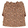 Piupiuchick Blouse | light pink & brown flowers Piupiuchick Blouse | light pink & brown flowers