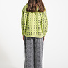 Piupiuchick Flare trousers | grey w/ zebra print Piupiuchick Flare trousers | grey w/ zebra print