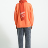Piupiuchick Sweatshirt | orange w/ "music" print Piupiuchick Sweatshirt | orange w/ "music" print