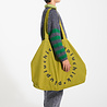 Piupiuchick Knitted sweater | grey & green stripes Piupiuchick Knitted sweater | grey & green stripes