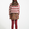 Piupiuchick Kinitted sweater | bordeaux & light pink stripes Piupiuchick Kinitted sweater | bordeaux & light pink stripes
