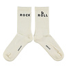 Piupiuchick Socks | ecru w/ "rock & roll" Piupiuchick Socks | ecru w/ "rock & roll"