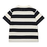 Repose 30. tee shirt graphite night block stripe