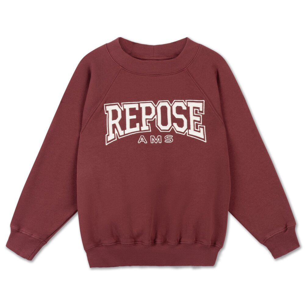 Repose AMS 13. raglan sweater royal burgundy Repose AMS 13. raglan sweater royal burgundy
