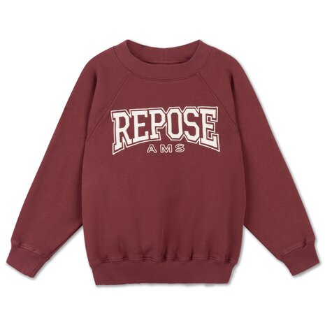 Repose AMS 13. raglan sweater royal burgundy Repose AMS 13. raglan sweater royal burgundy