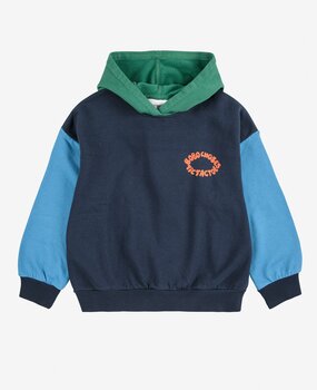 Bobo Choses Tic Tac Toe color block hoodie Bobo Choses Tic Tac Toe color block hoodie