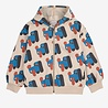 Bobo Choses Doggy Mate all over zipped hoodie Bobo Choses Doggy Mate all over zipped hoodie