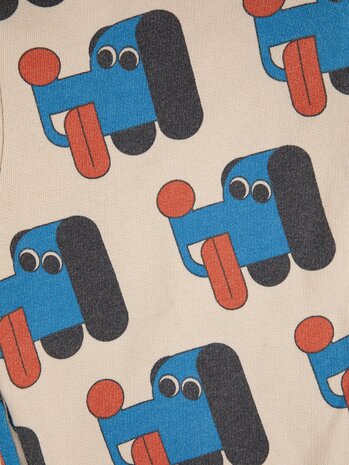 Bobo Choses Doggy Mate all over zipped hoodie Bobo Choses Doggy Mate all over zipped hoodie