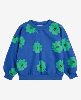Bobo Choses Lucky Clover all over sweatshirt Bobo Choses Lucky Clover all over sweatshirt