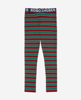 Bobo Choses Bobo Multicolor stripes leggings Bobo Choses Bobo Multicolor stripes leggings